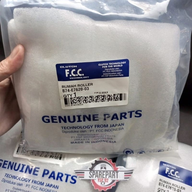 YSP92 SPAREPART - Rumah Roller Only Xmax X-Max B74 / X Max ORIGINAL FCC