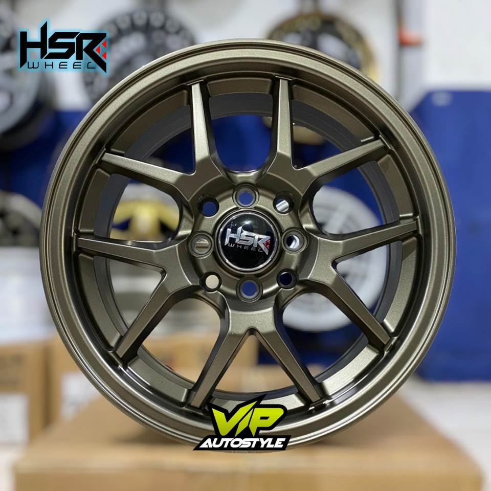 Velg Mobil Toyota Agya ayla Calya DLL HSR HYURA Ring 15 bronze racing
