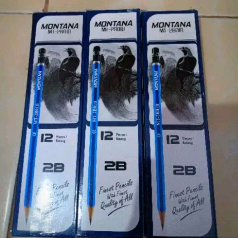 

pensil 2B herga untuk ECER 1pcs perlengkapan sekolah