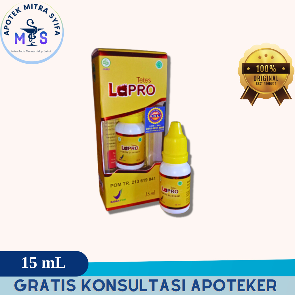 La-Pro Jamu Tetes Mata Botol 15 mL