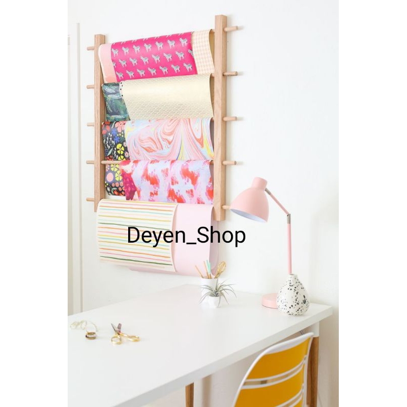 Rak kertas kado/rak kertas wrapping/rak kertas cellophane