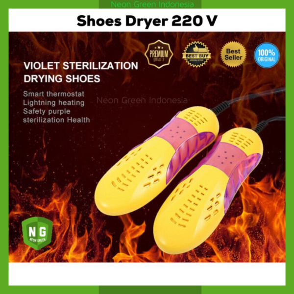 Unik Alat Pengering Sepatu Elektrik dan Penghilang Bau Sepatu Pria Wanita Diskon