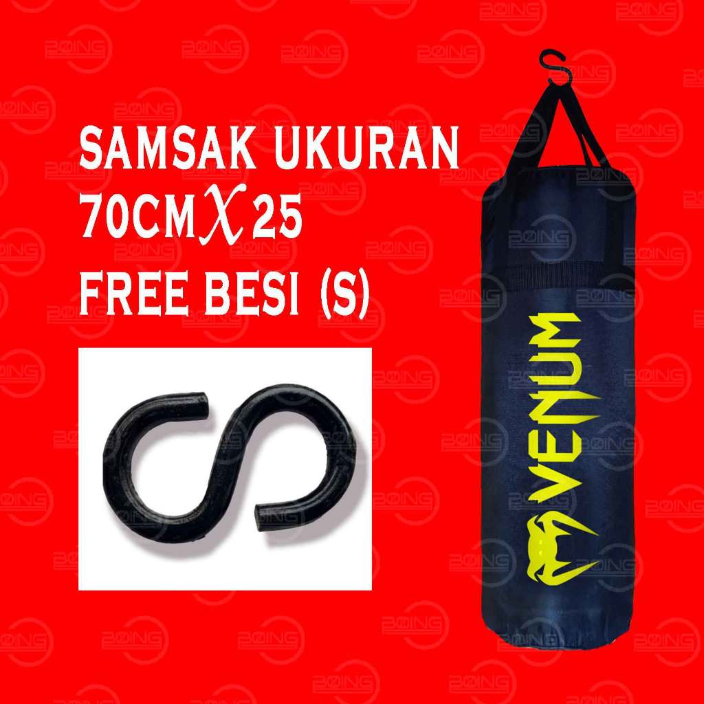 samsak tanpa isi 70cm mma boxing muaythai samsak gantung
