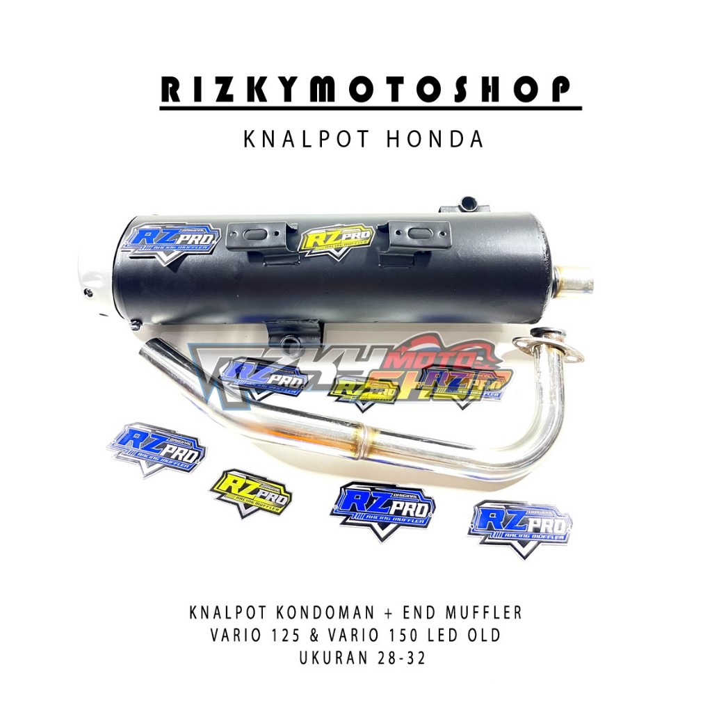 LIVE - KNALPOT KONDOMAN FULL SARINGAN VARIO 125 VARIO 150 LED OLD & VARIO 125 BOHLAM / BISA REQUEST 
