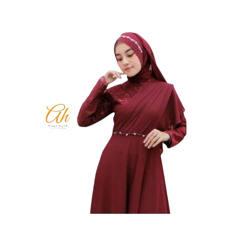 Vereta dress - dress muslimah - dress pesta - baju muslimah