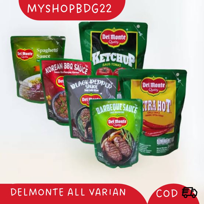 

Del Monte Saus Barbeque Saus Spagethy Saus Tomat