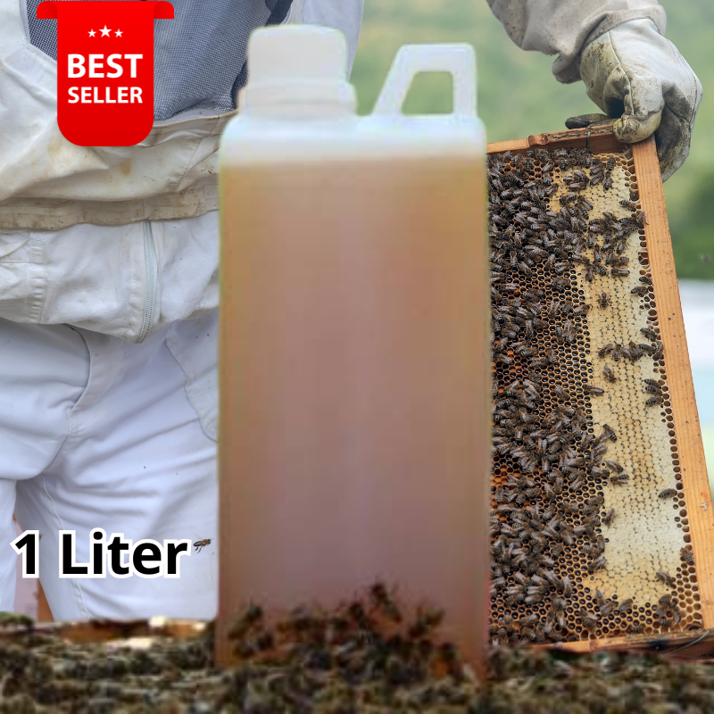 

( 1 Liter ) Madu Asli Murni 100% Nektar Bunga - Row Honey - Madu Murni