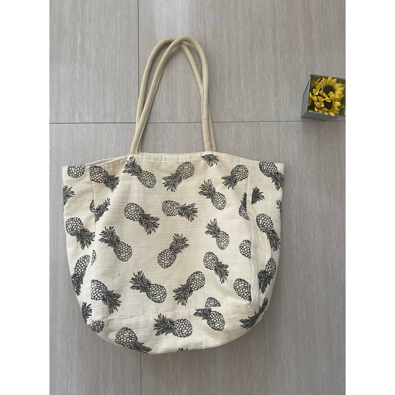 TAS GONI MOTIF NANAS (bali)