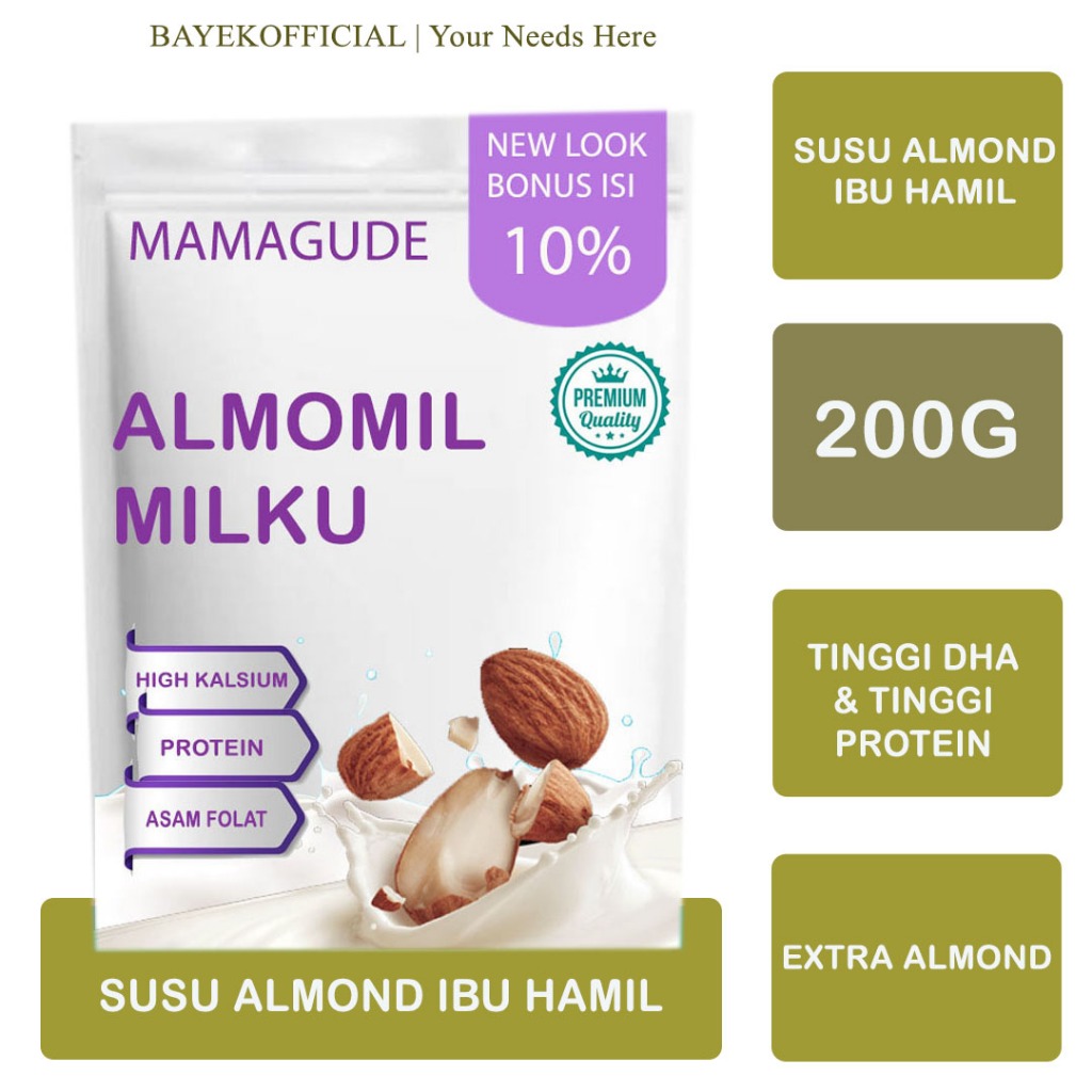Susu Almond Ibu Hamil Susu Bumil Susu Ibu Hamil Muda Susu Ibu Hamil Almond Promil Prenagen Lactamom