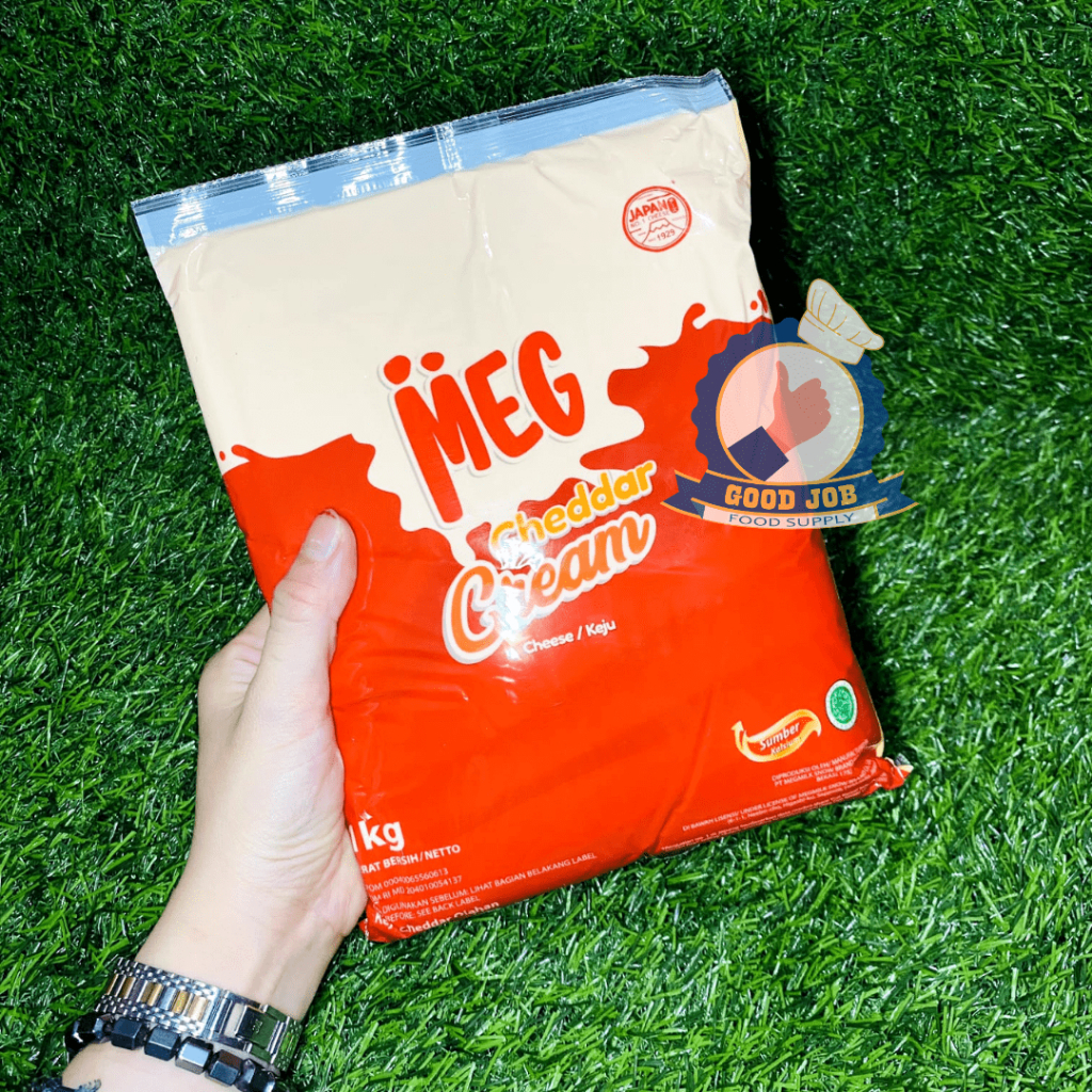 

MEG CHEESE Cheddar Cream 1 Kg Halal │ Chedar.