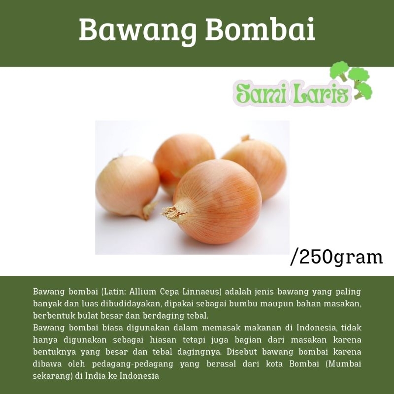

Bawang Bombai/Bombai