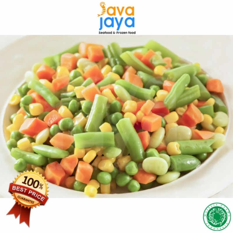 

Mix Vegetable / Sayuran Campur Beku @500gr
