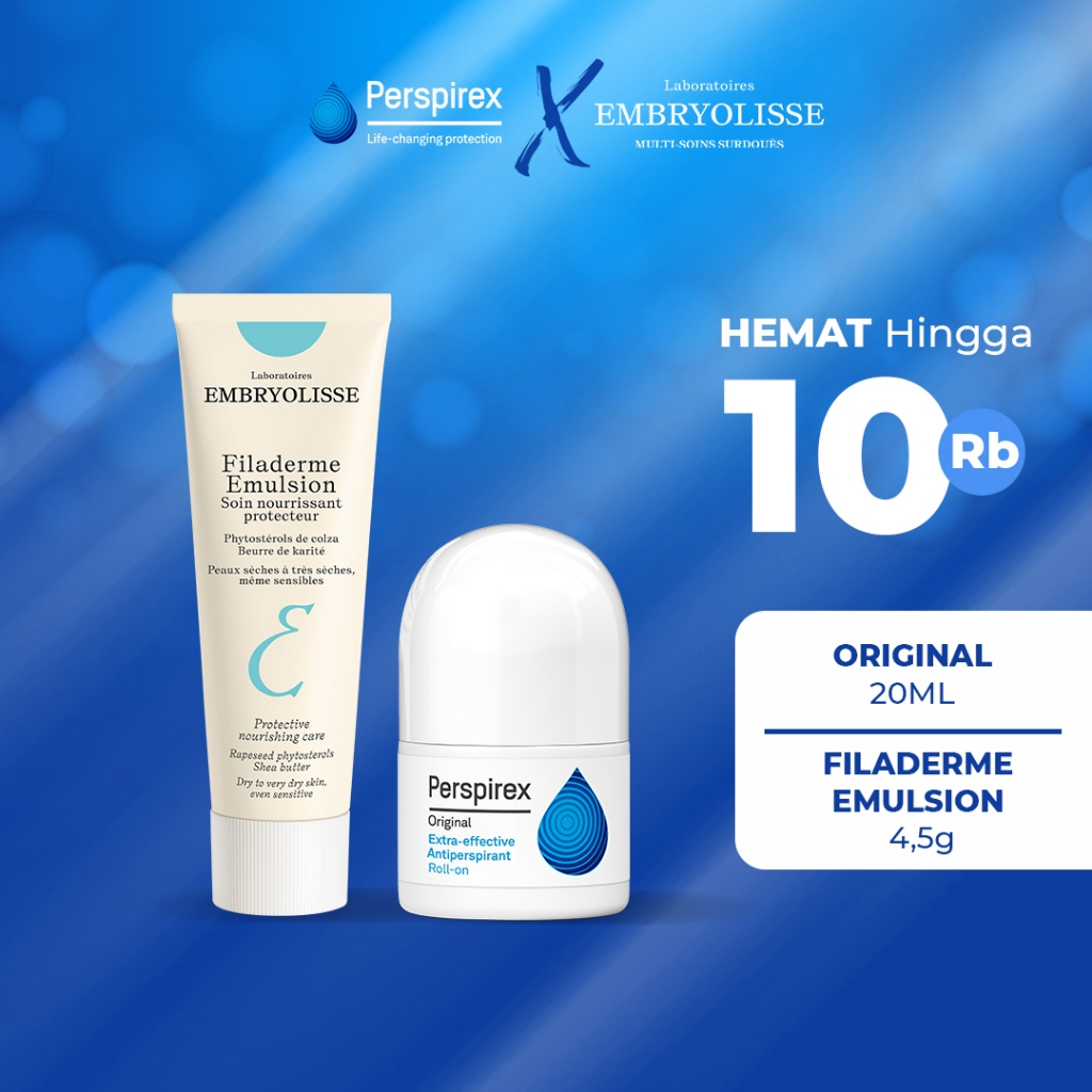 [PERSPIREX X EMBRYOLISSE] Combo Original 20ml + Filaderme Emulsion