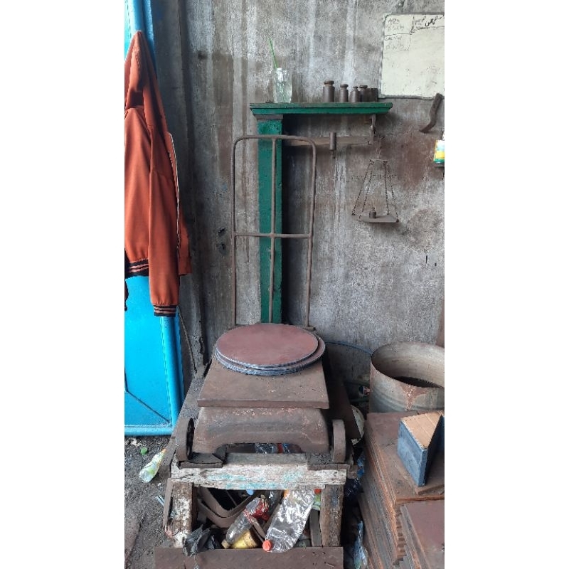 Besi plat bulat tebal 5mm diameter 300mm 1pcs