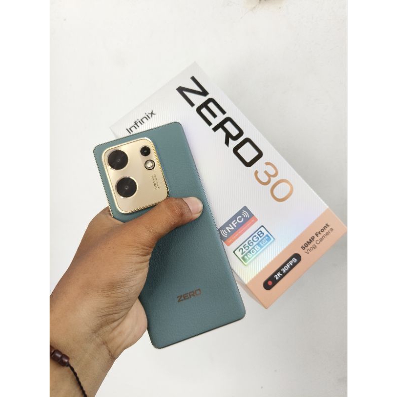 infinix zero 30 8/256 second lengkap mulus