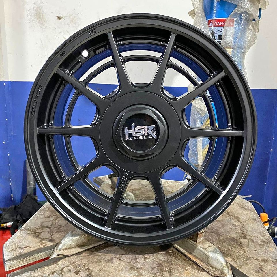 PELEK HSR RING 17 LUBANG 4 WARNA HITAM LEBAR 7,5