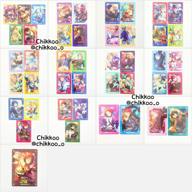 Ensemble Stars Glitter Card