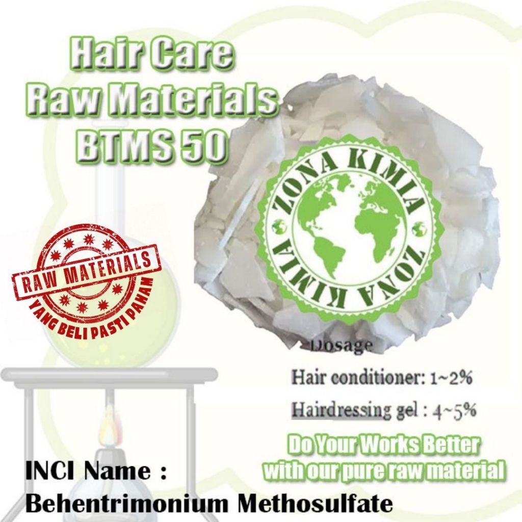 BTMS 50 | Conditioning Emulsifier | BTMS Behentrimonium Methosulfate | BTMS-50 50gr