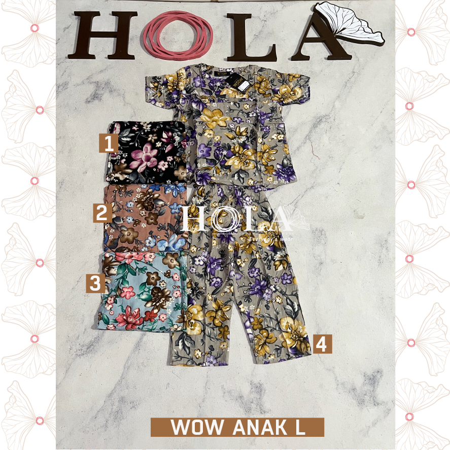 HOLA_FASH | SETELAN RAYON ANAK, RAYON ANAK MOTIF