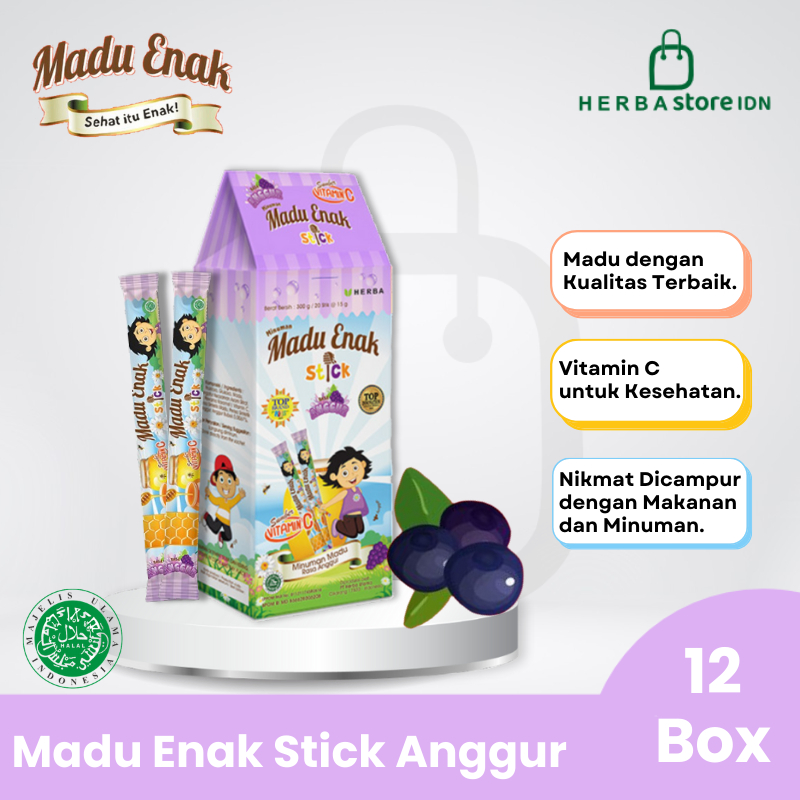 

Madu Enak Stick Rasa Varian Leci, Original, Jeruk, Anggur - Paket Grosir / Bulky / Hemat / Reseller