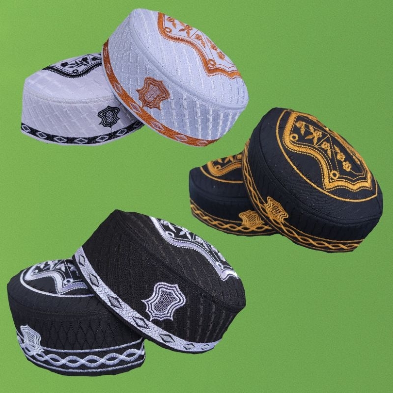 Rpahala peci bordir peci bordir motif peci indonesia peci national peci nusantara