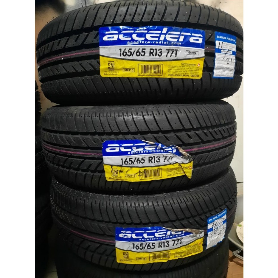 Ban mobil Ring 13 Suzuki Karimun Accelera Gamma 165/65 R13 BAru Murah - Gratis Pasang (Cianjur)