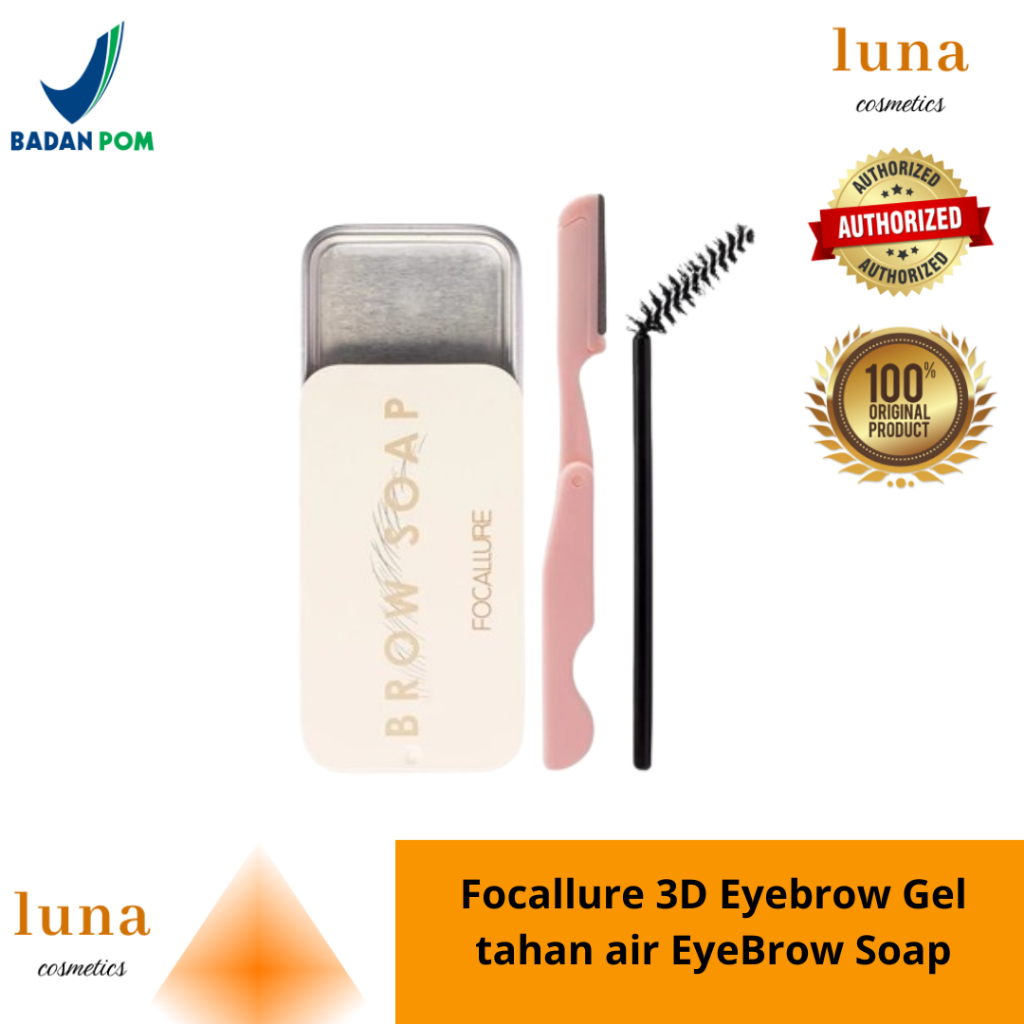 Focallure 3D Eyebrow Gel tahan air EyeBrow Soap