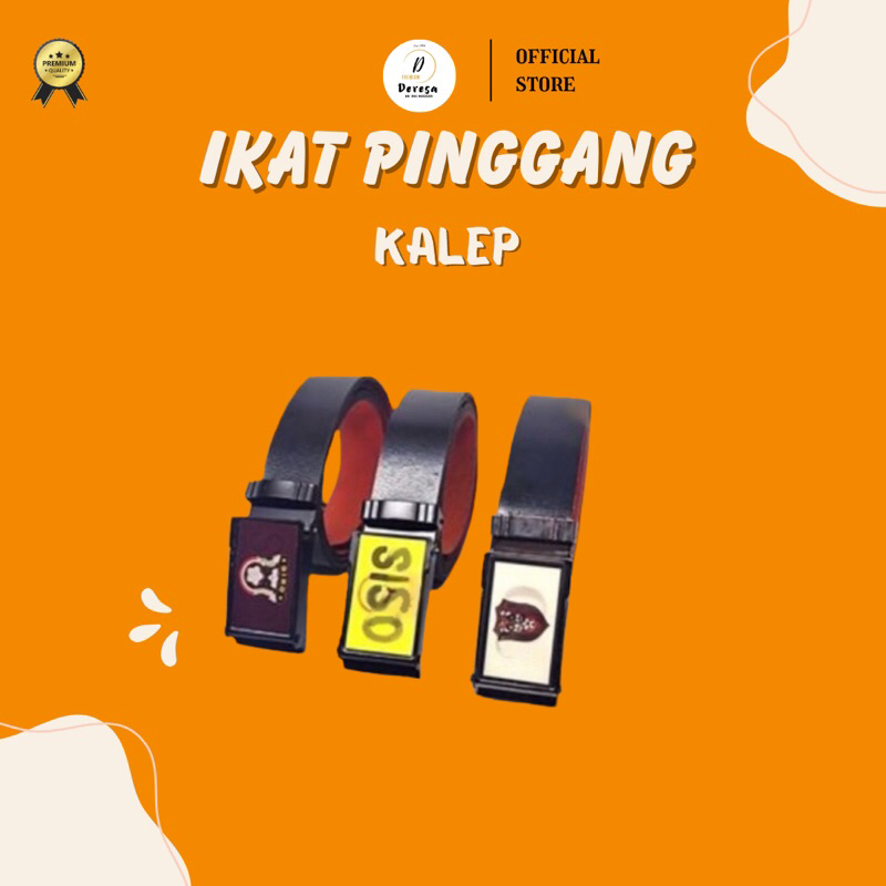 IKAT PINGGANG KALEP KULIT SMP/SMA