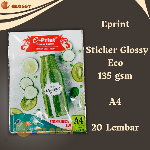 

EPRINT Glossy Sticker Photo Paper 135 gsm