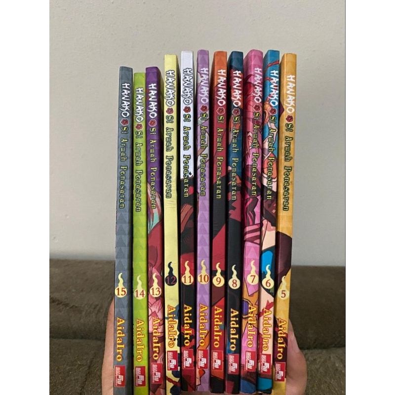 Preloved manga komik hanako si arwah penasaran/toilet bound hanako-kun/jibaku shounen hanako-kun bah