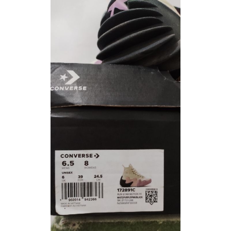 Converse Run Star Motion Hi Purple