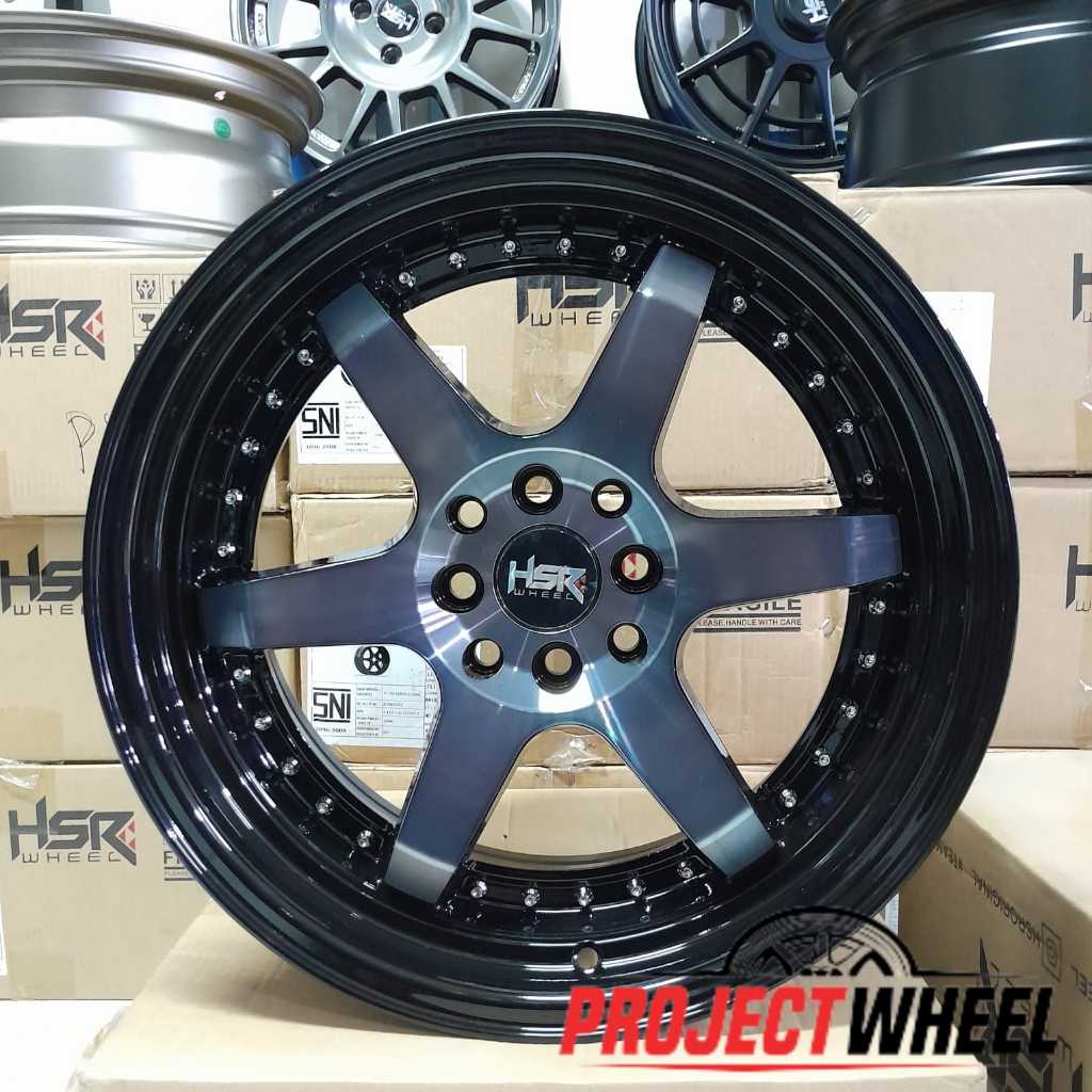 Velg Mobil Ring 17 HSR BORGO Untuk  Xenia, Grand Livina, Evalia Dll