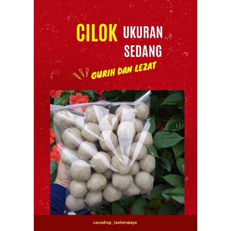 

CILOK ISI 50 UKURAN SEDANG KHAS TASIK