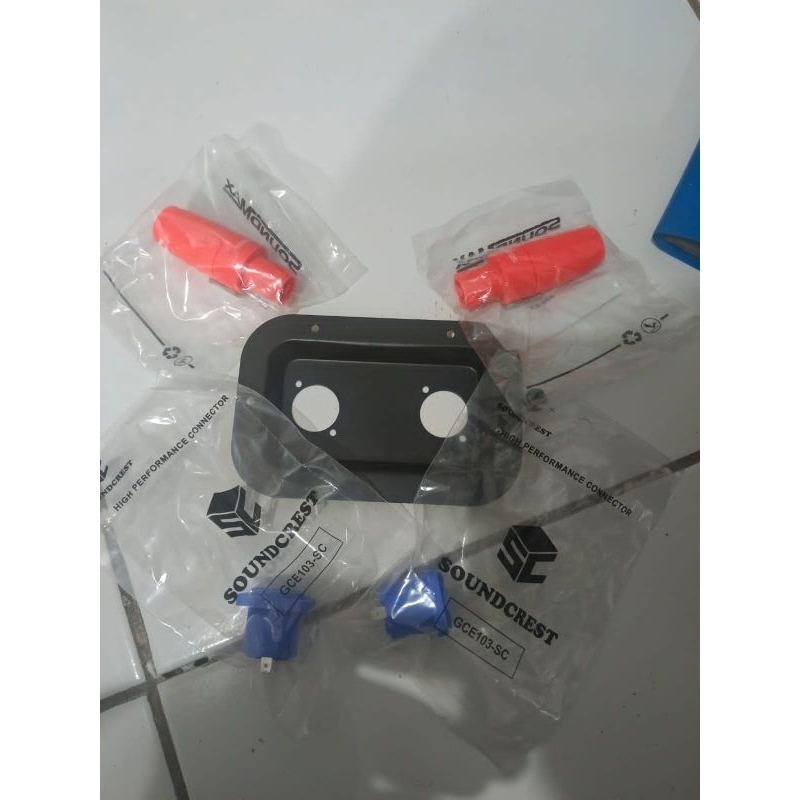 Set panel plat spikon/ terminal spikon soundmax soundcrest(  jek spikon+ socket spikon + plat spikon