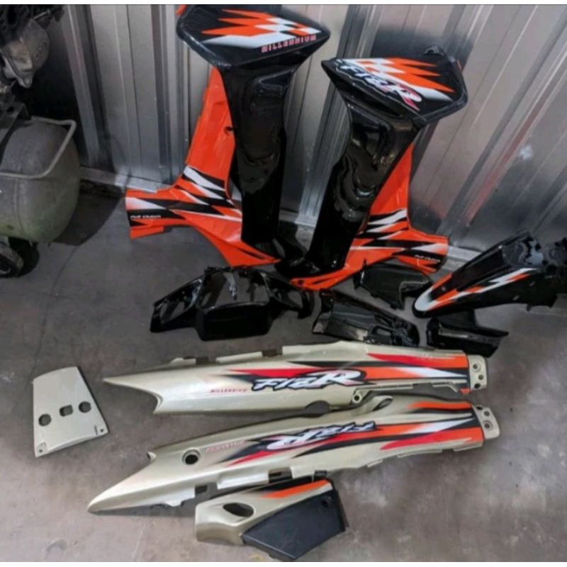 body bodi full set halus fiz r milenium warna gold