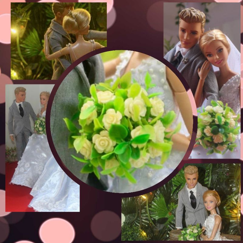 Buket Wedding Barbie Doll Glamour