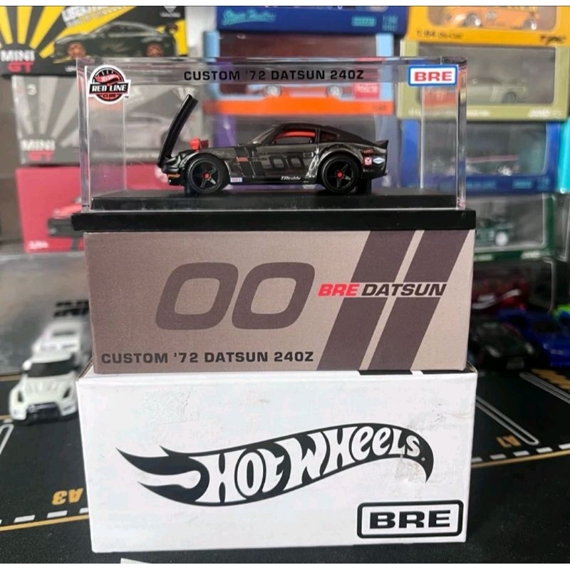 HOTWHEELS RED LINE CLUB RLC DATSUN BRE CUSTUM 72 DATSUN 240Z