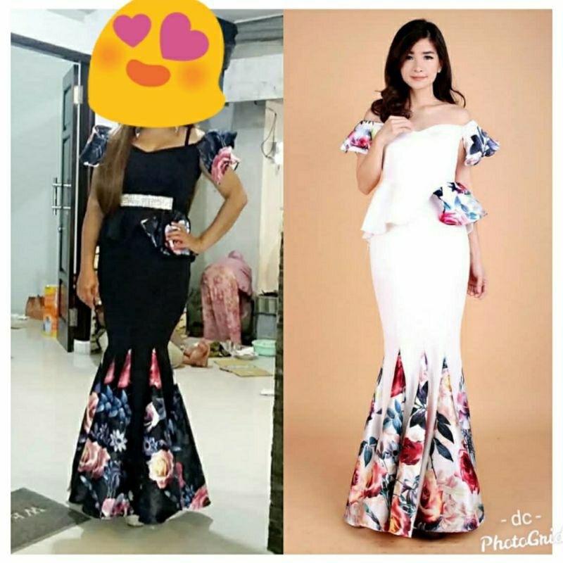 Long Dress putih