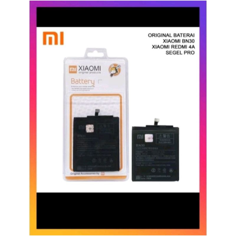 Baterai Batre Xioami BN30 Redmi 4A Original New / Baterai Xiaomi Redmi 4A