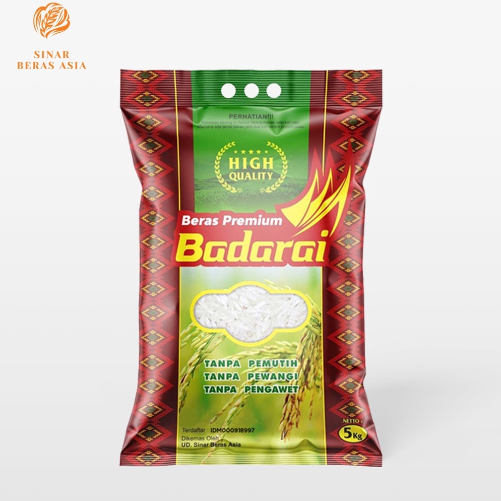 

Beras Badarai Premium 5 Kg