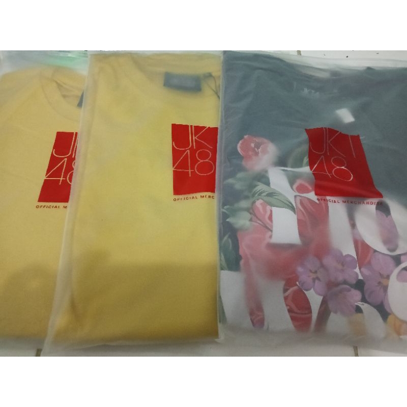 Tshirt Anniv JKT48 Official Merch Flowerful