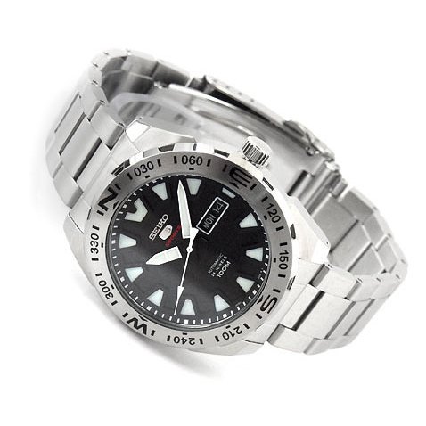 Jam Tangan Pria Seiko 5 Sports All Stainless Silver Automatic