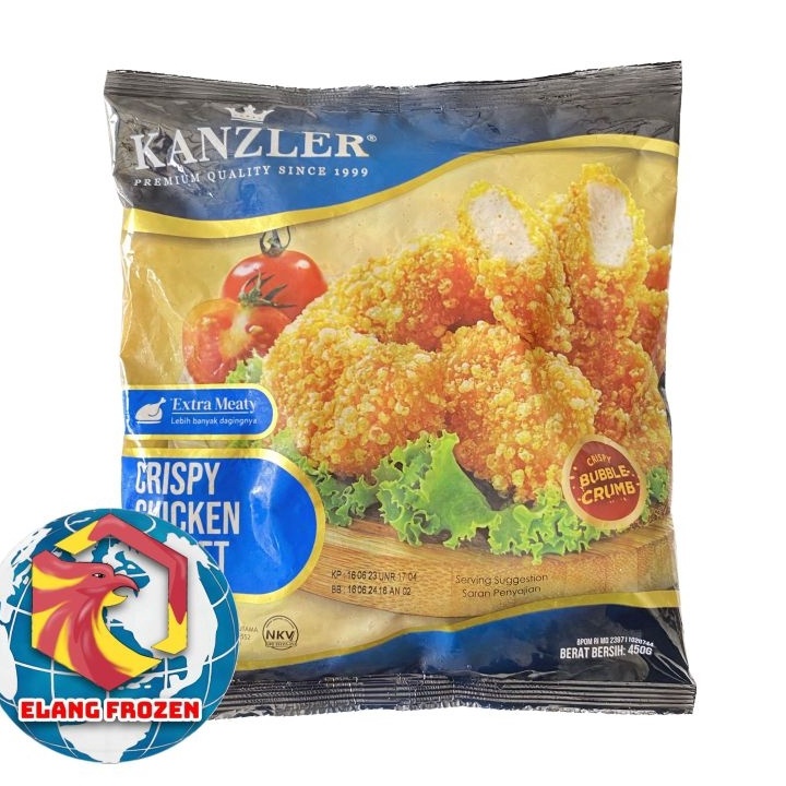 

Terlaku Kanzler Crispy Chicken Nugget 45gr