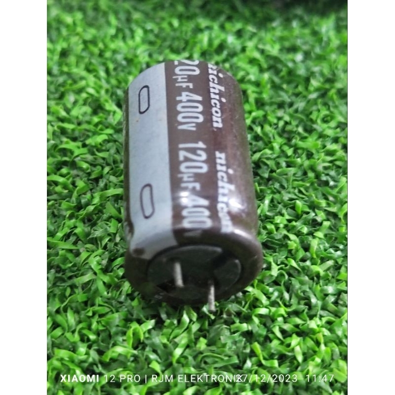 elco cabutan 120uf 400v original