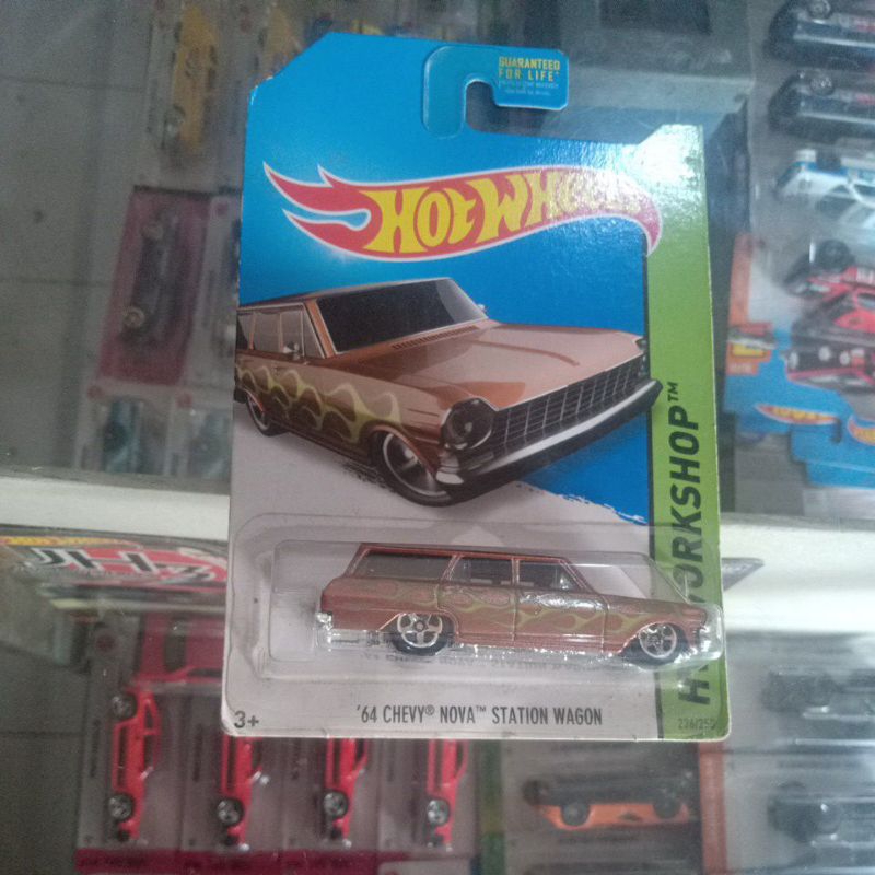 hot wheels 64 Chevy Nova station wagon