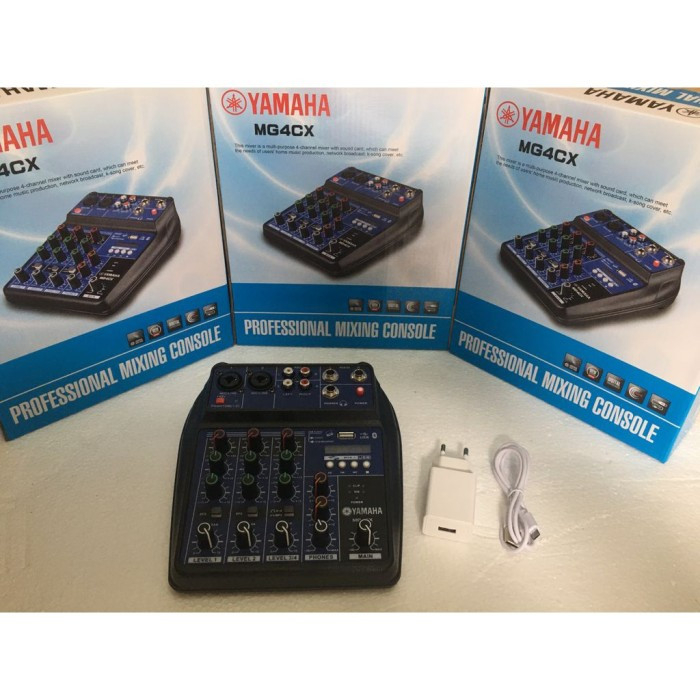 MIXER YAMAHA MG4CX / MG 4CX/ MG4 CX / MG4CX GRADE A 4 CHANNEL