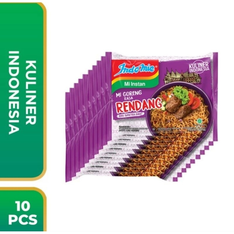 

Indomie Goreng Rendang 10 pcs