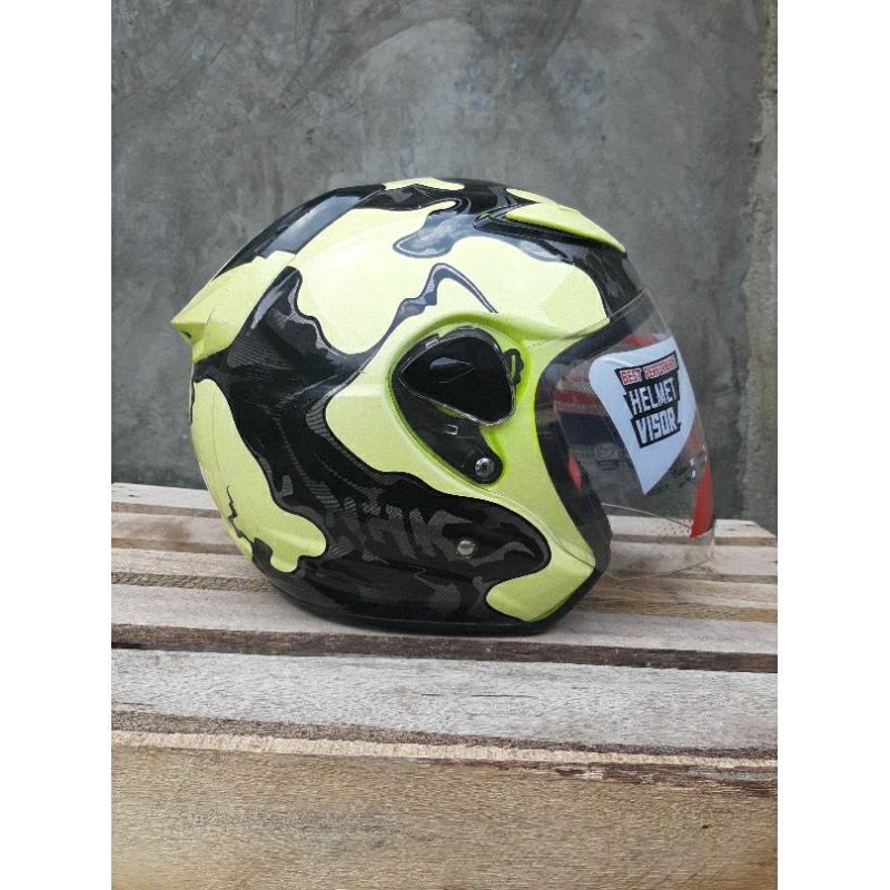 Helm Nhk R6 Magma Motif (Bekas)