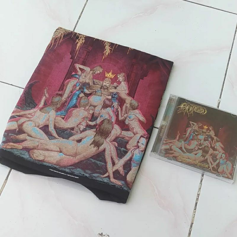 T-shirt RADANG KELAMIN - KING OF NG*NT*T (FREE CD)