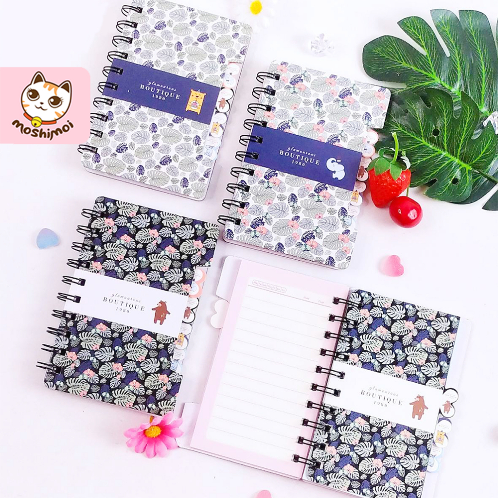 

Notebook/Notes/Memo/Agenda/Buku Catatan/Buku Harian Spiral Motif Animal